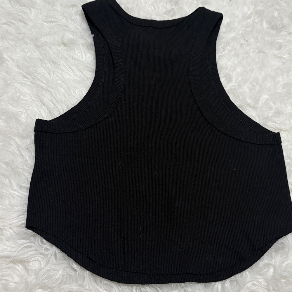 NWOT Wild Fable Ribbed Fitted Cropped Tank Size M - Picture 9 of 10